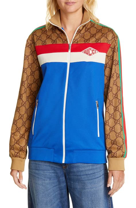 gucci jacket gg print|gucci jacket for women.